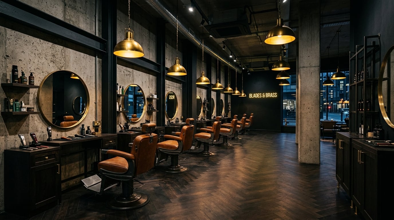 Barbershop interieur De Generaal Eindhoven