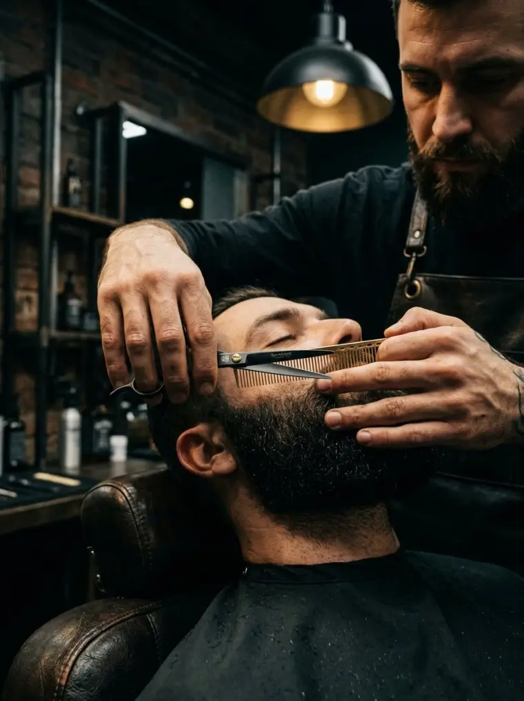 Baard trimmen bij herenkapper in Woensel Eindhoven